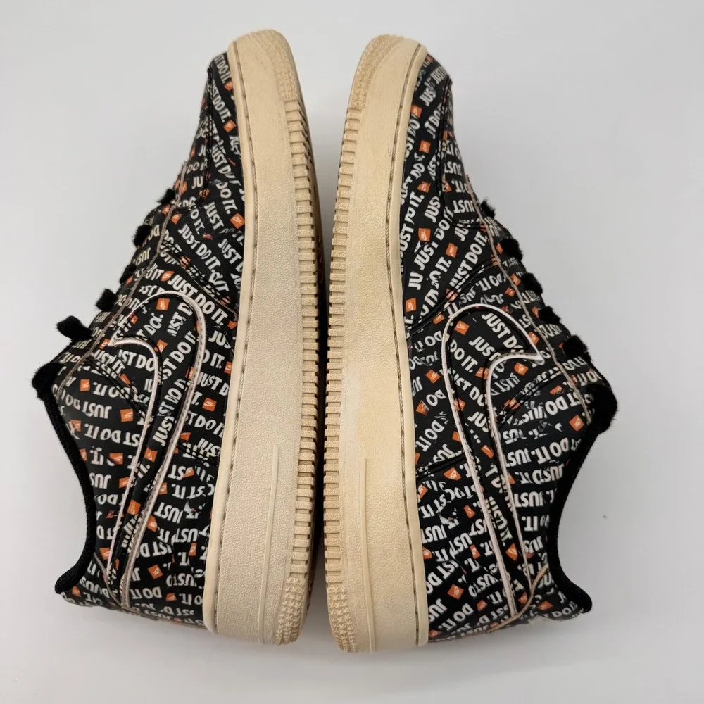Nike Air Force 1 Low '07 LV8‎ Just Do It Kids AOP Sneakers Shoes 7Y Streetwear